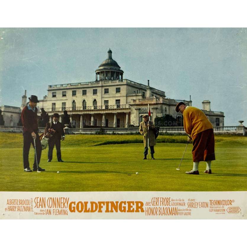 GOLDFINGER Photo de film N07 - 22x28 cm. - 1964 - James Bond 007, Sean Connery