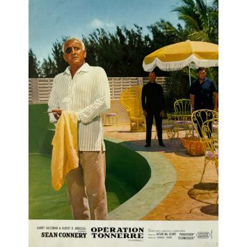 THUNDERBALL Lobby Card N03 - 9x12 in. - 1965 - James Bond, Sean Connery
