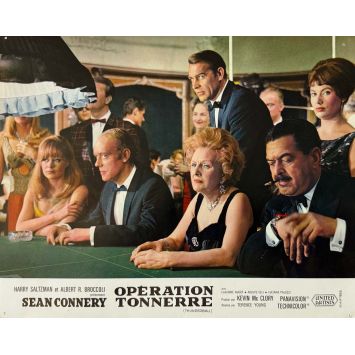 OPERATION TONNERRE Photo de film N06 - 22x28 cm. - 1965 - James Bond, Sean Connery