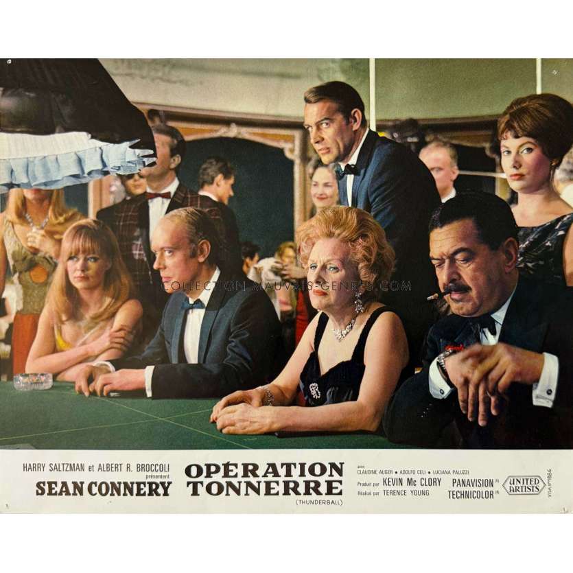 OPERATION TONNERRE Photo de film N06 - 22x28 cm. - 1965 - James Bond, Sean Connery