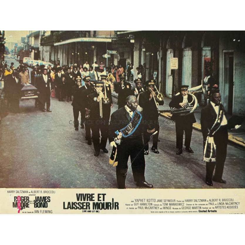 LIVE AND LET DIE Lobby Card N06 - 9x12 in. - 1973 - James Bond, Roger Moore