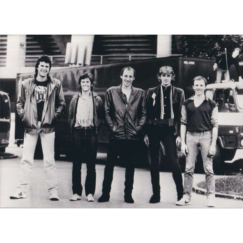 DIRE STRAITS Photo de presse TV- 13x18 cm. - 1984 - Les Enfants du Rock, Interpress