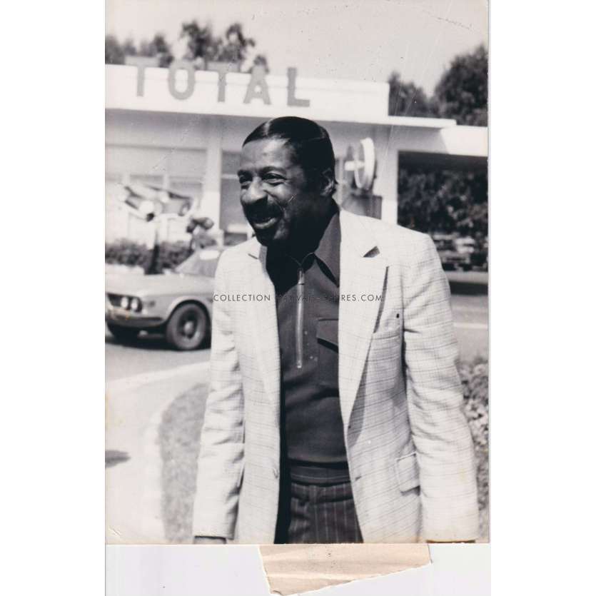 ERROL GARNER Photo de presse TV- 13x18 cm. - 1974 - Festival de Juan les Pins, Agip