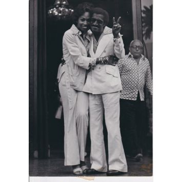 SAMMY DAVIS JR Photo de presse TV- 13x18 cm. - 1974 - 3ème Chaine, Interpress