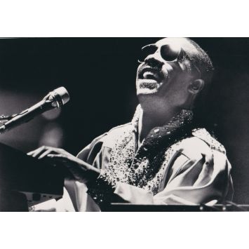 STEVIE WONDER TV Still- 5x7 in. - 1991 - TF1 - Sacrée Soirée, Agip