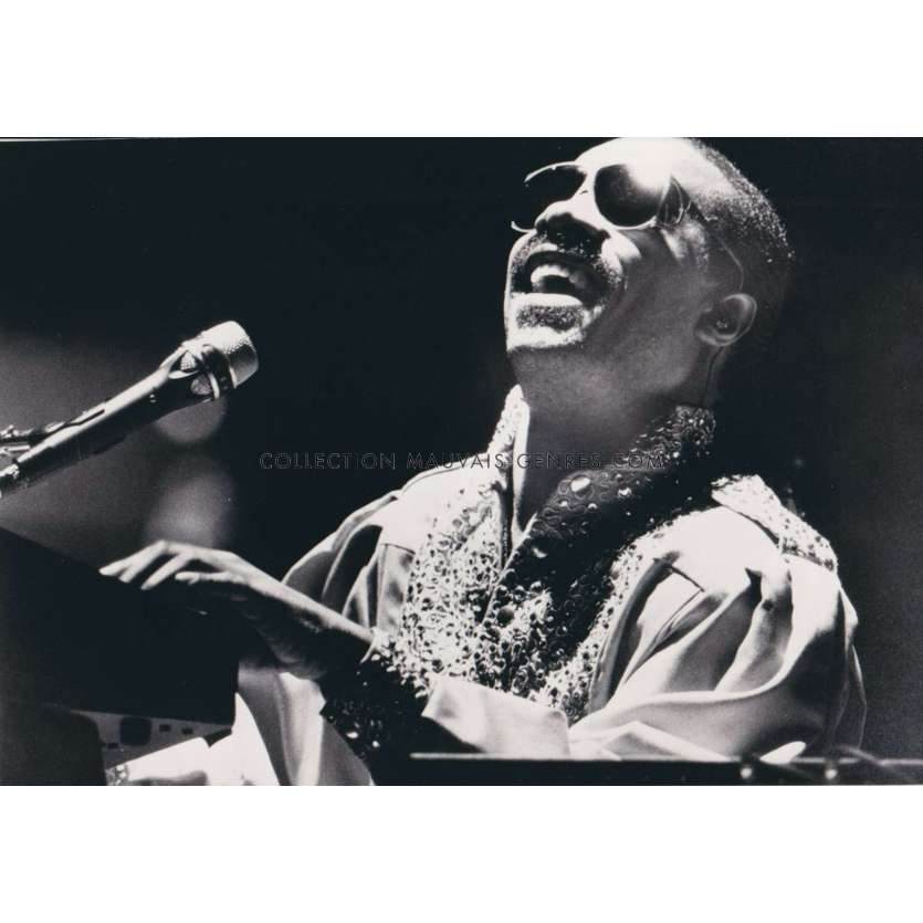 STEVIE WONDER TV Still- 5x7 in. - 1991 - TF1 - Sacrée Soirée, Agip