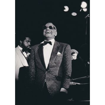 RAY CHARLES TV Still- 5x7 in. - 1988 - Telethon, Interpress