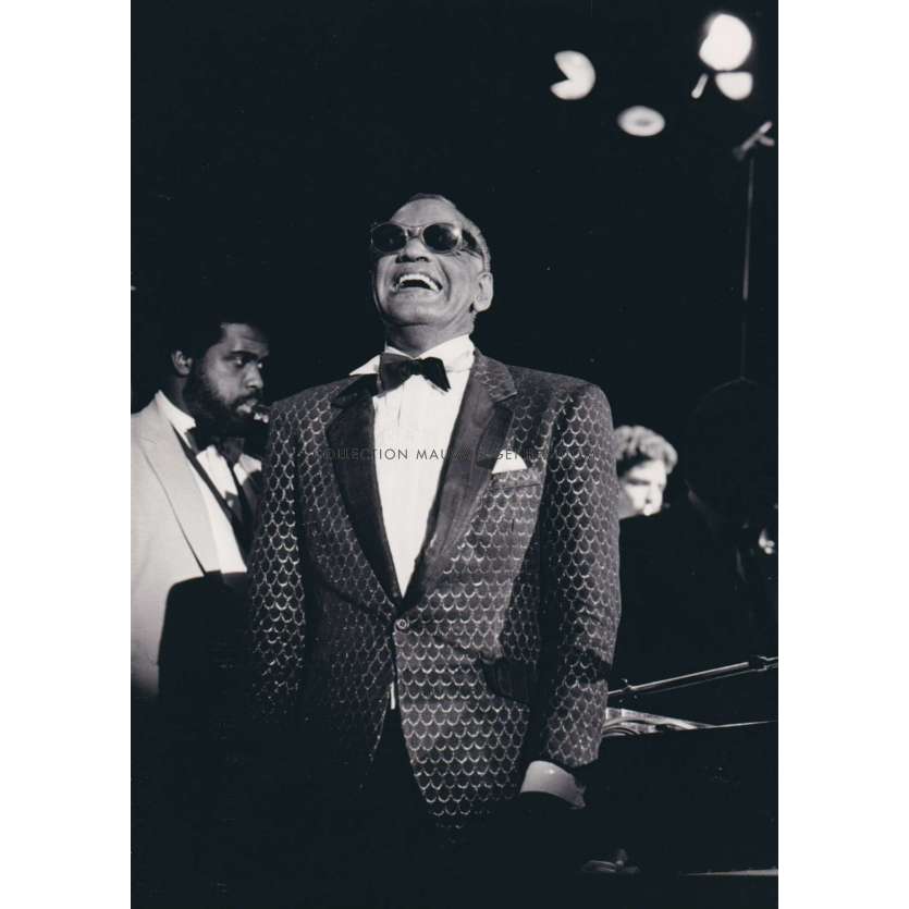 RAY CHARLES TV Still- 5x7 in. - 1988 - Telethon, Interpress