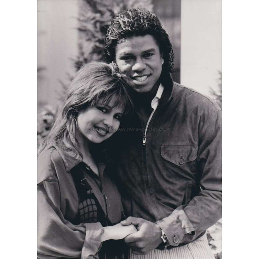 GERMAINE JACKSON ET PIA ZADORA TV Still- 5x7 in. - 1985 - Midem 85, Interpress