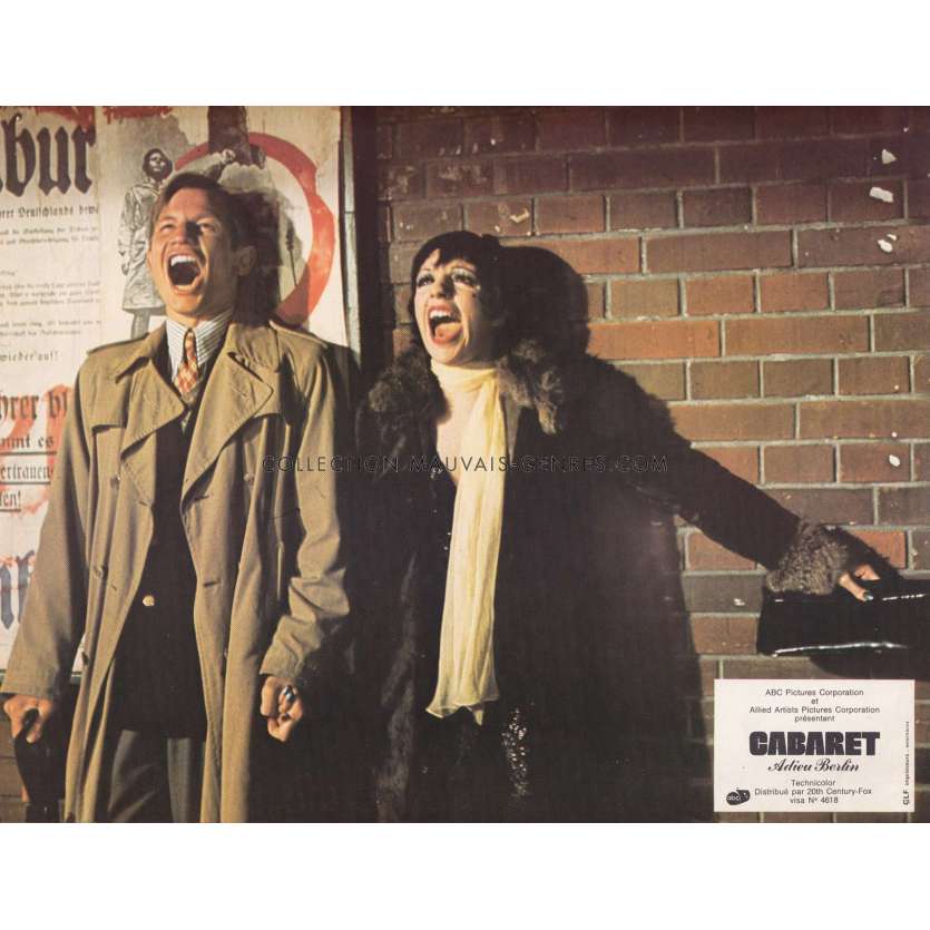 CABARET Lobby Card N01 - 10x12 in. - 1972 - Bob Fosse, Liza Minnelli