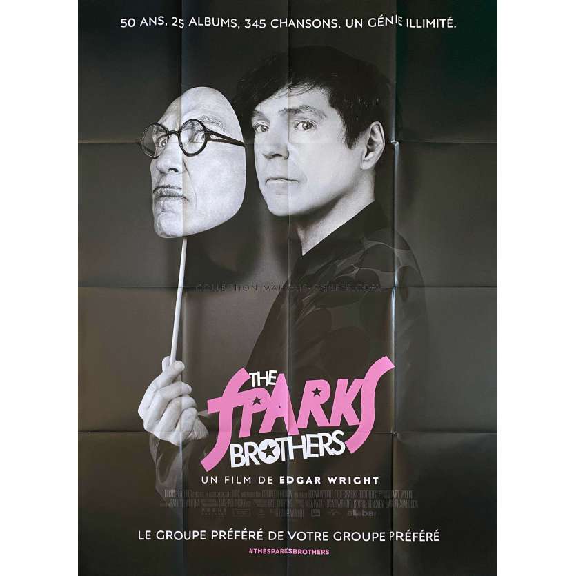 THE SPARKS BROTHERS Affiche de film- 120x160 cm. - 2021 - Edgar Wright, Ron Mael