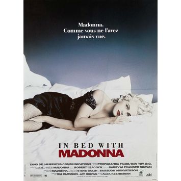 IN BED WITH MADONNA Affiche de film- 40x54 cm. - 1991 - Alek Keshishian, Madonna
