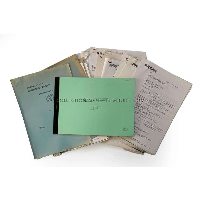 A NOUS LES GARÇONS French Production Documents- 9x12 in. - 1985 - Roland Giraud, Michel Lang