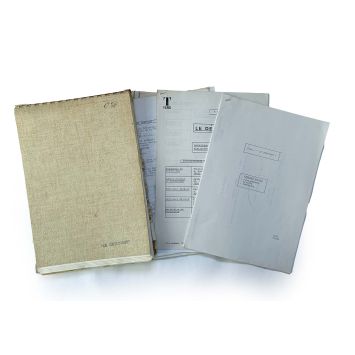 LE DEBUTANT Documents de production français- 21x30 cm. - 1986 - Francis Perrin, Daniel Janneau