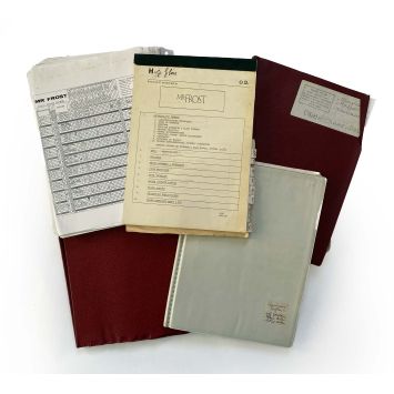 MISTER FROST French Production Bible- 9x12 in. - 1990 - Jeff Goldblum, Philippe Setbon