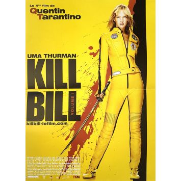 KILL BILL French Movie Poster- 15x21 in. - 2003 - Uma Thurman, Quentin Tarantino