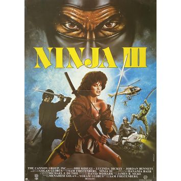 NINJA III Affiche de cinéma- 40x54 cm. - 1984 - Shô Kosugi, Sam Firstenberg