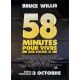 58 MINUTES POUR VIVRE Affiche de cinéma Prev - Style C - 120x160 cm. - 1990 - Bruce Willis, Renny Harlin