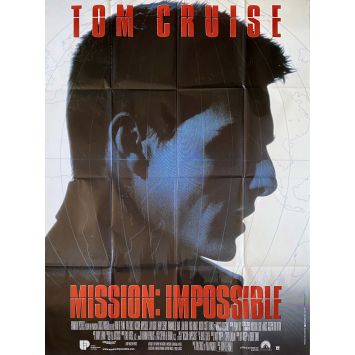 MISSION IMPOSSIBLE French Movie Poster- 47x63 in. - 1996 - Tom Cruise, Brain de Palma