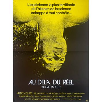 ALTERED STATES French Movie Poster- 15x21 in. - 1980 - William Hurt, Ken Russel