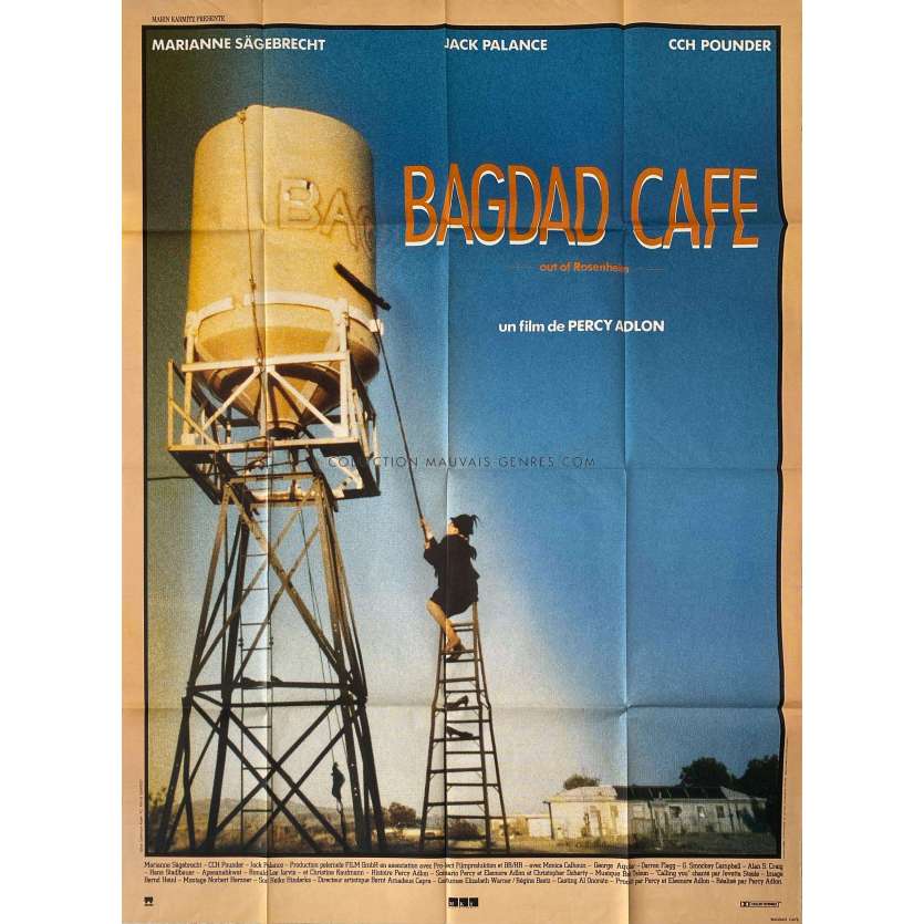 BAGDAD CAFE French Movie Poster- 47x63 in. - 1988 - Marianne Sagebrecht, Percy Adlon