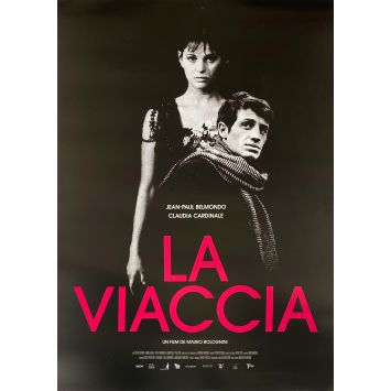 LA VIACCIA French Movie Poster- 15x21 in. - 1961/R2019 - Jean-Paul Belmondo, Mauro Bolognini