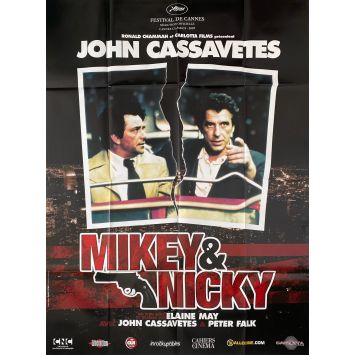 MIKEY ET NICKY Affiche de cinéma- 120x160 cm. - 1976/R2007 - John Cassavetes, Elaine May