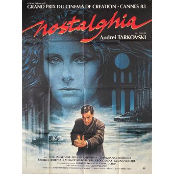 NOSTALGHIA French Movie Poster- 47x63 in. - 1983 - Oleg Yankovskiy, Andrei Tarkovsky 