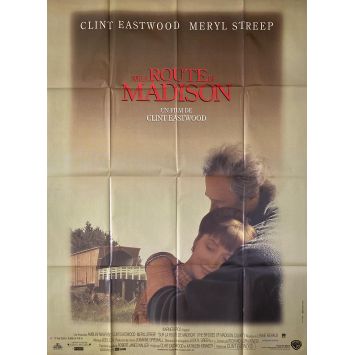 BRIDGES OF MADISON COUNTY French Movie Poster- 47x63 in. - 1995 - Meryl Streep, Clint Eastwood