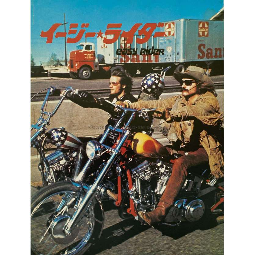 EASY RIDER Japanese Program 20p - 9x12 in. - 1969 - Peter Fonda, Dennis Hopper