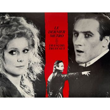 LE DERNIER METRO Synopsis- 21x30 cm. - 1980 - Catherine Deneuve, FranCois Truffaut