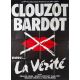 LA VERITE French Movie Poster- 47x63 in. - 1961/R1980 - Brigitte Bardot, Henri-Georges Clouzot