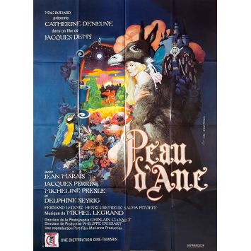 PEAU D'ANE Affiche de cinéma- 120x160 cm. - 1970/R2003 - Catherine Deneuve, Jacques Demy