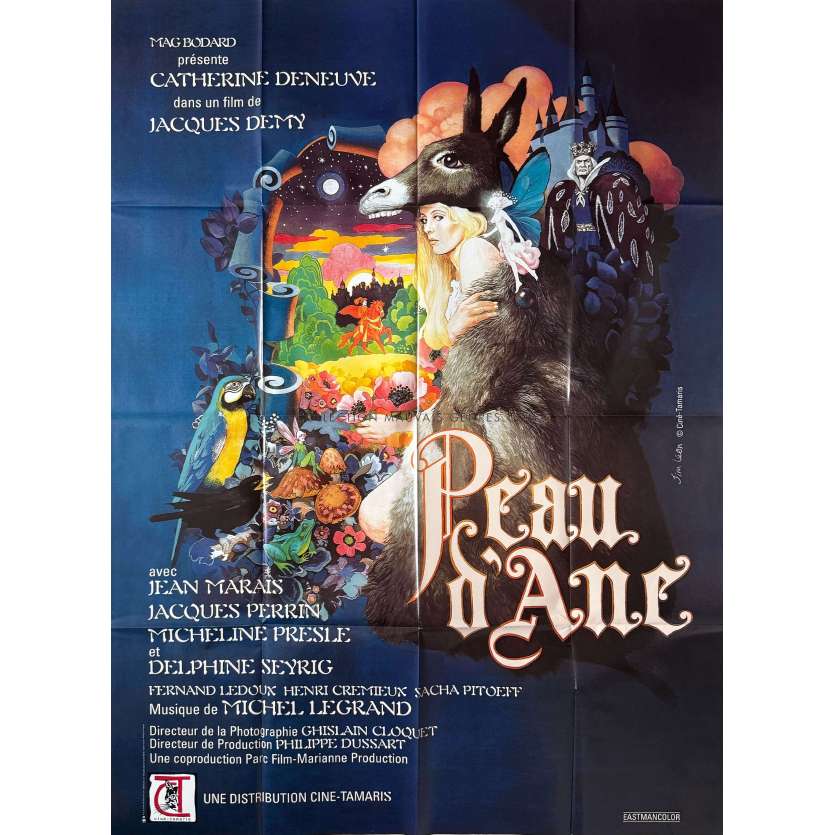 PEAU D'ANE Affiche de cinéma- 120x160 cm. - 1970/R2003 - Catherine Deneuve, Jacques Demy