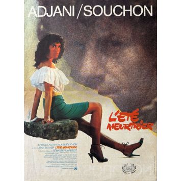 L'ETE MEURTRIER Affiche de cinéma- 40x54 cm. - 1983 - Isabelle Adjani, Jean Becker