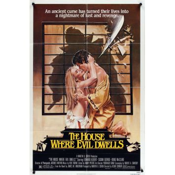 THE HOUSE WHERE EVIL DWELLS 1sh movie poster - 1982 - John Solie