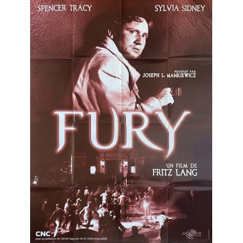 FURY French Movie Poster- 47x63 in. - 1936/R2005 - Spencer Tracy, Fritz Lang