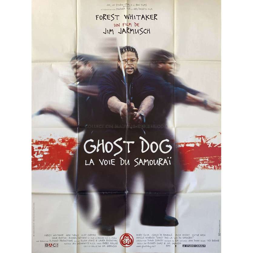 GHOST DOG French Movie Poster- 47x63 in. - 1999 - Forest Whitaker, Jim Jarmusch