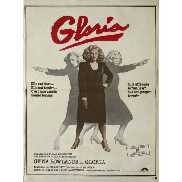 GLORIA Affiche de cinéma- 40x54 cm. - 1980 - Gena Rowlands, John Cassavetes