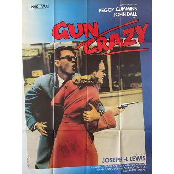 GUN CRAZY French Movie Poster- 47x63 in. - 1950/R1980 - John Dall, Joseph H. Lewis