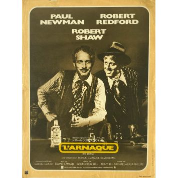 L'ARNAQUE Affiche de cinéma- 40x54 cm. - 1973 - Paul Newman, George Roy Hill