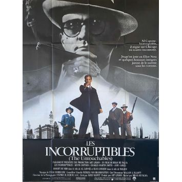 THE UNTOUCHABLES French Movie Poster- 47x63 in. - 1987 - Kevin Costner, Brian de Palma
