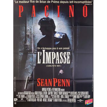 L'IMPASSE Affiche de cinéma- 120x160 cm. - 1993 - Al Pacino, Brian de Palma