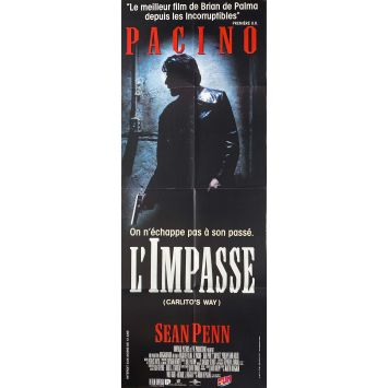L'IMPASSE Affiche de cinéma- 60x160 cm. - 1993 - Al Pacino, Brian de Palma