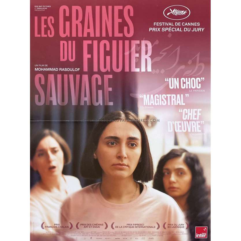 LES GRAINES DE FIGUIER SAUVAGE Affiche de film- 40x54 cm. - 2024 - Soheila Golestani, Mohammad Rasoulof