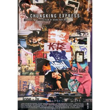 CHUNGKING EXPRESS U.S Movie Poster DS - Intl. SE Asia - 27x40 in. - 1994/R2017 - Brigitte Lin, Wong Kar Wai