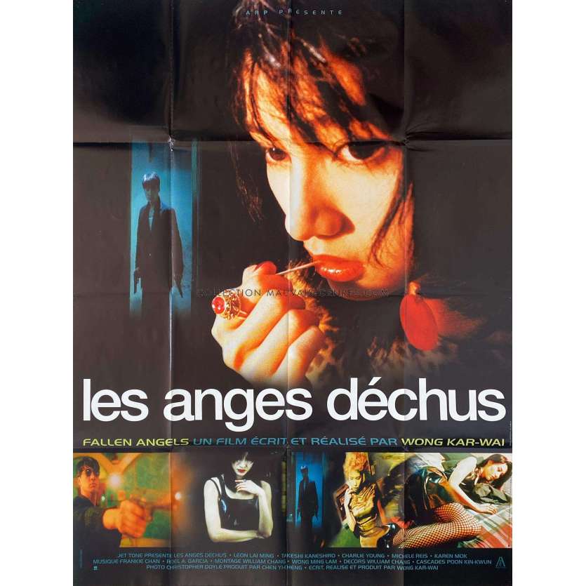 LES ANGES DECHUS Affiche de film- 120x160 cm. - 1995 - Leon Lai, Wong Kar-Wai