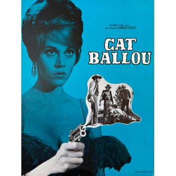 CAT BALLOU Synopsis 4p - 24x30 cm. - 1965 - Jane Fonda, Lee Marvin