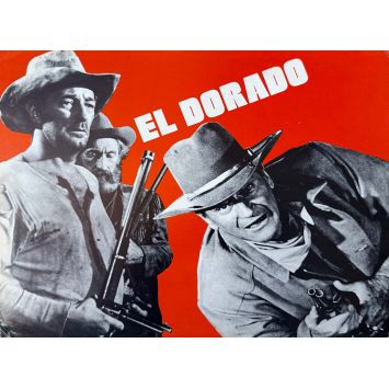 EL DORADO Synopsis 4p - 24x30 cm. - 1967 - John Wayne, Howard Hawks