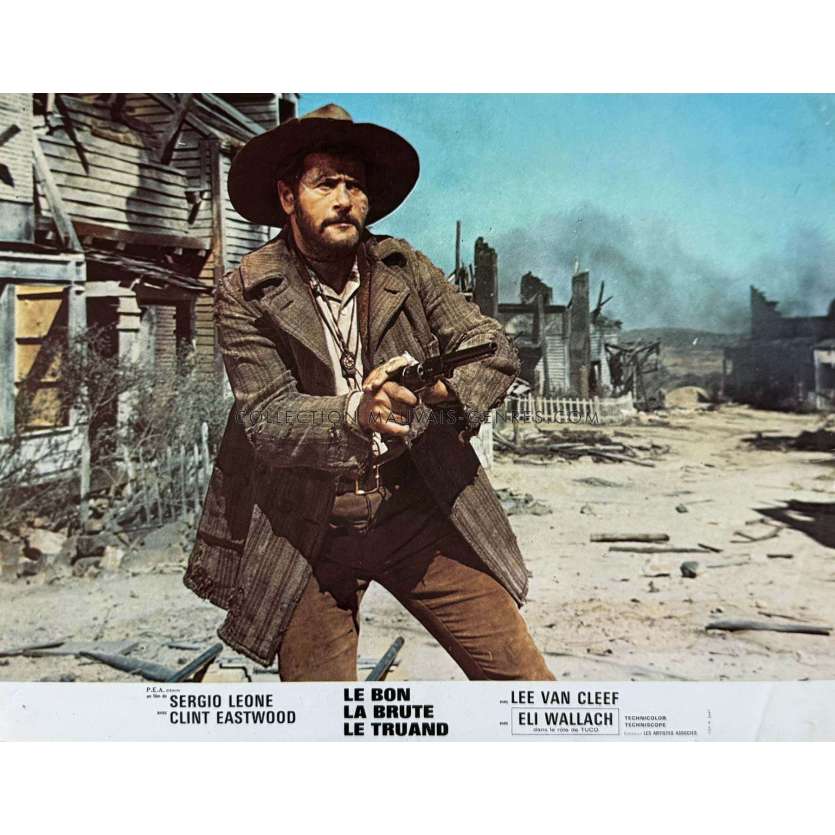 LE BON LA BRUTE ET LE TRUAND Photo de film N01a - 22x28 cm. - 1966 - Clint Eastwood, Sergio Leone